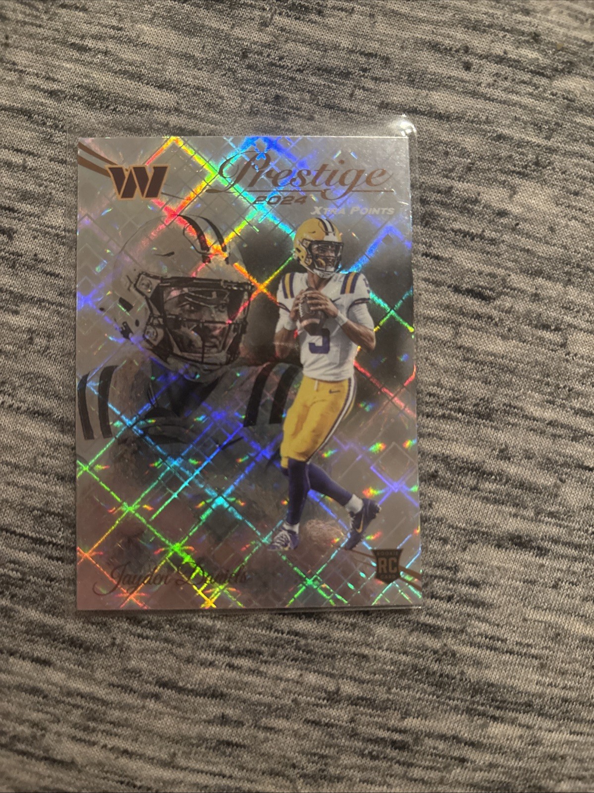 2024 Panini Prestige - Rookies Jayden Daniels #302 Xtra Points Diamond (RC)