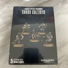 Warhammer 40k Chaos Space Marine Cultists box Sealed Nib Oop Rare Dark Vengeance
