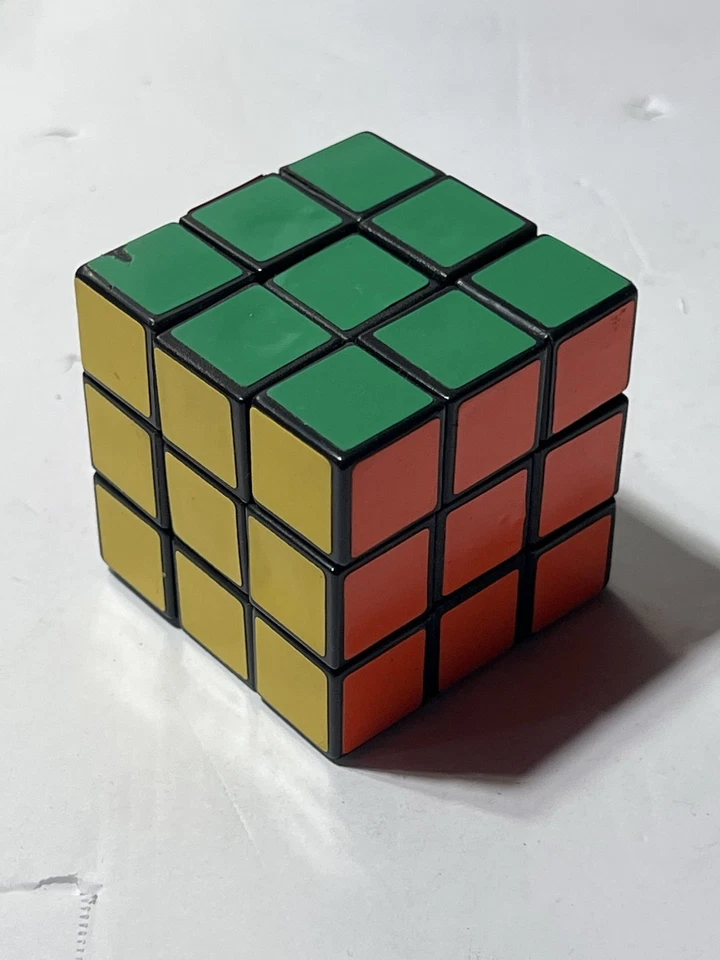 Rubik's Cube 3x3 Classic Puzzle Toy Brain Teaser Game Blue Red Yellow - Image 3 of 3