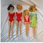 Mattel Vintage Barbie & Skipper Fashion Doll Lot w/ Clothes, Accessories, Cases