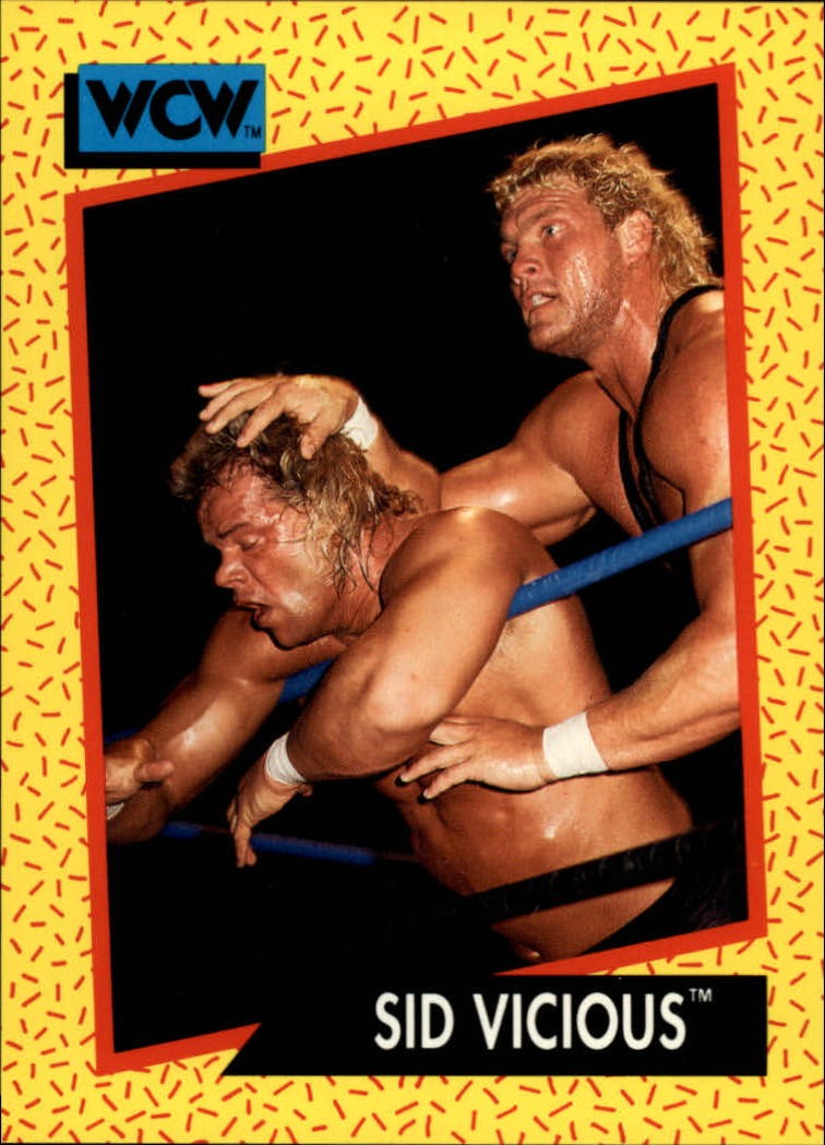 1991 Impel WCW #33 Sid Vicious RC - WWE