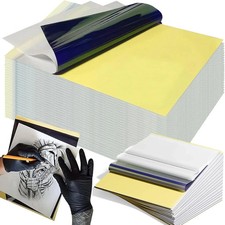 Tattoo Transfer Paper Stencil Carbon Thermal Tracing Hectograph Supplies Sheets