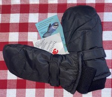 NEW Wildbreakers Pair Gray Pro Gear Mittens Ski Winter Snow Gloves Size 5-6 Yrs