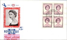 GOLDPATH: New Zealand cover 1953 first day cachet CV917_P30