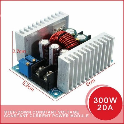 20A 300W DC DC Wandler Step Down Wandler Konverter Spannungsregler Einstellbar