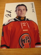 Jere Innala - Finland - HPK - World Championship Gold Medal - SIGNED PHOTO