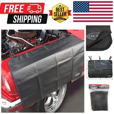 OCM  Magnetic Fender Cover - 6 Count Strong Magnets and 3 Count Hook and Loop...