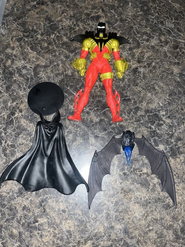Mcfarlane Toys DC Multiverse Azrael Batman Knightquest Figura Suelta Completa Foto 2 de 2