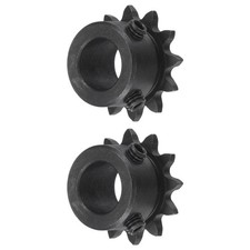 2 Pack 25 Chain Roller Sprocket 12mm Bore 1/4" Pitch 12 Tooth Type B Sprocket