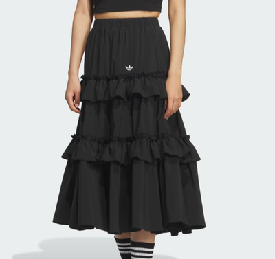 Adidas Women Originals OTT Long Skirt Black KQ6505 | eBay