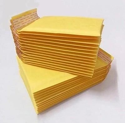 Supply Hut  7x9 Inch Kraft Paper Bubble Padded Envelopes Mailers - 20 Pack