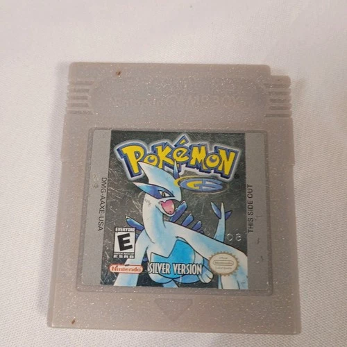 Pokemon Silver Version Nintendo Game Boy Color GBC Authentic Tested Lugia