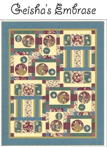 Japanese and Oriental Quilt and Wall Hanging Patterns - Picture 6 of 50