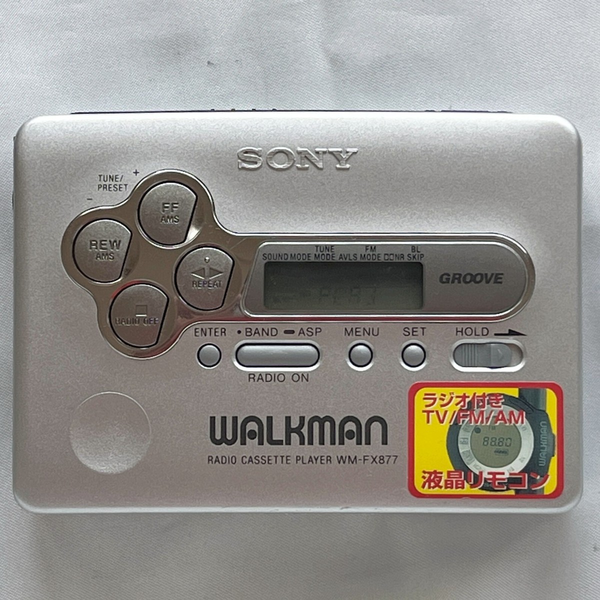SONY WM-FX877 1999 Radio Walkman Vintage Cassette Player