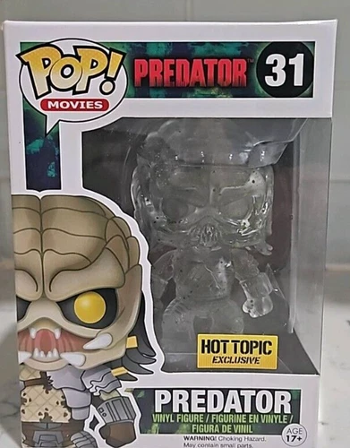Predator Clear - Hot Topic Exclusive Funko Pop! Movies Vinyl Figure #31