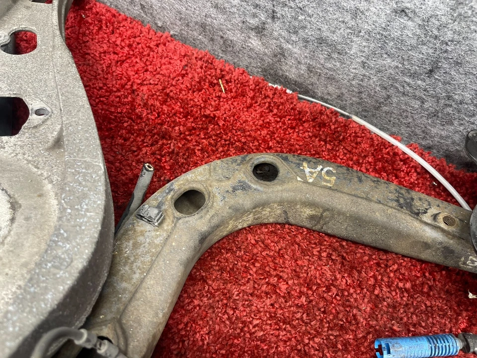 BMW E46 TRASERO DERECHO PASAJERO BRAZO DE ARRASTRE EJE EJE EJE DE SALIDA 38MM OEM 99K Foto 4 de 4