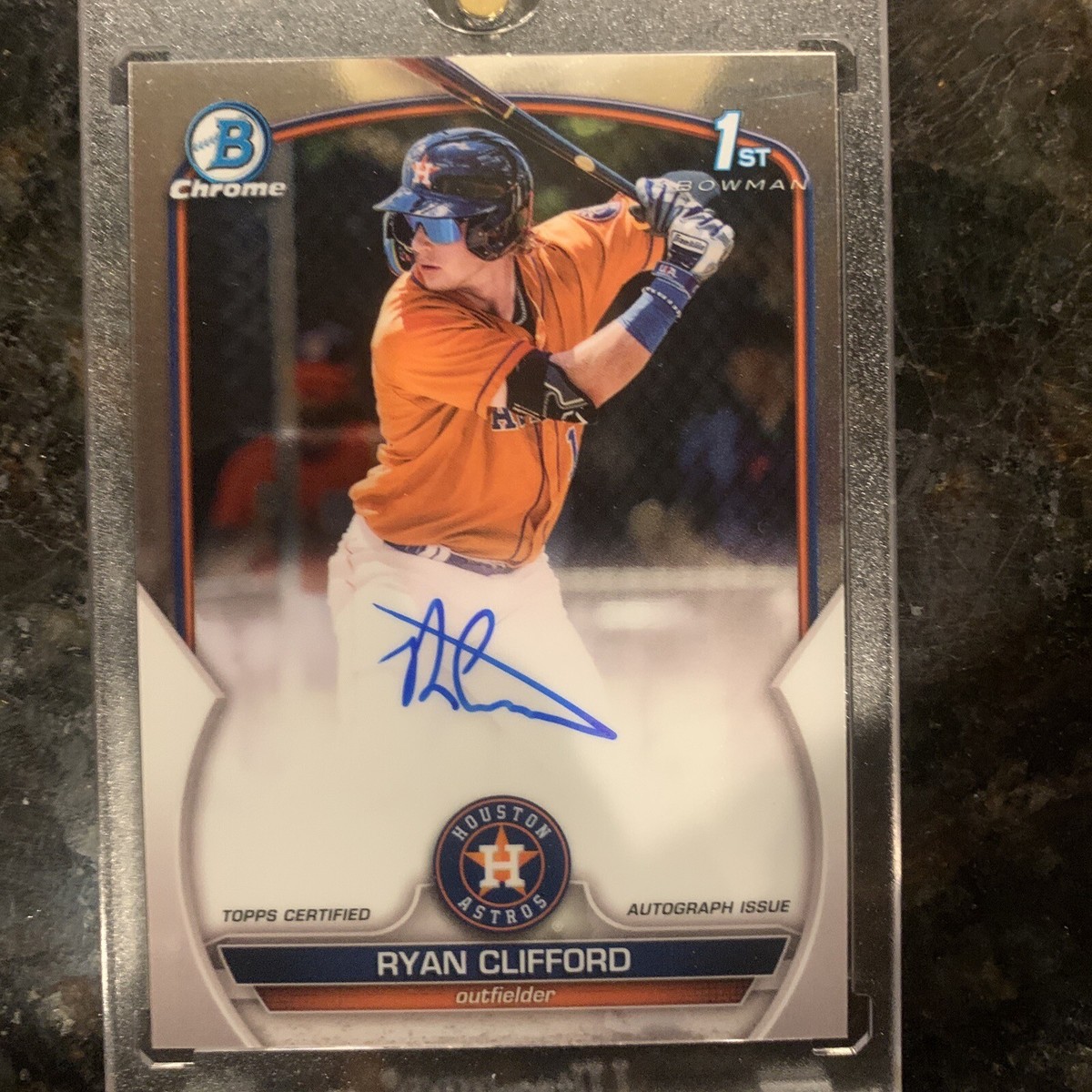 2023 Bowman Baseball 1st Bowman Chrome Auto Ryan Clifford CPA-RC 