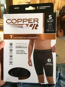 copper compression shorts