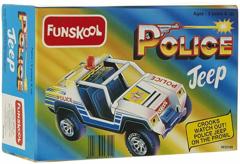 Funskool COMBO of MRF Racing Jeep & Police Jeep, Multi Color Age 3+ FREE SHIP - Image 4 of 4