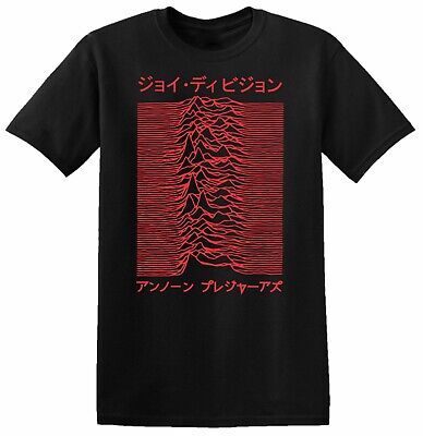 JOY DIVISION Unknown Pleasures T-Shirt Japanese Factory JOY DIVISION Unknown Pleasures T-Shirt Japanese Factory
