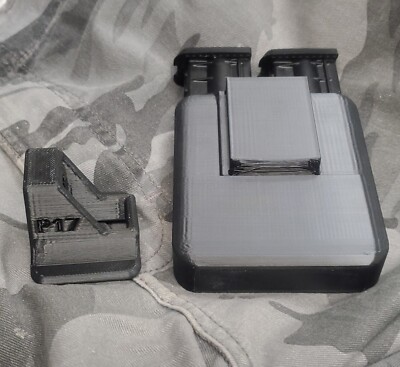 DOUBLE MAGAZINE POUCH & SPEED LOADER FOR KELTEC P17 .22LR - For Belt 