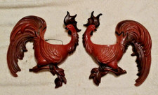 Pair Frank Engle Studio Rooster 13