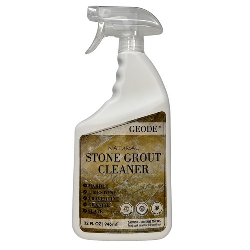 Natural Stone Grout Cleaner, Safe for Marble, Travertine, Limestone