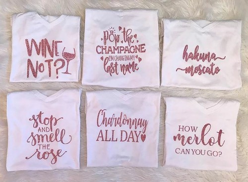 Bridal Party Shirts Bride Bridesmaid 