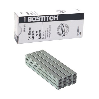 30 Boxes of Stanley Bostitch P3 1/4'' Staples for P3 Stapler (SP191/4) Authentic!