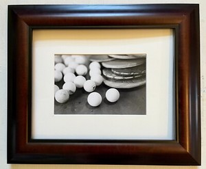 Ping Pong, fotografia originale, cornice in legno