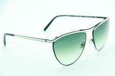 NEW MORGENTHAL FREDERICS DARIA 3100 BLACK WHITE AUTHENTIC SUNGLASSES 61-16 K1