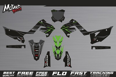 Graphics Kit POLISPORT RESTYLE for Kawasaki KX 250 2003 - 2006 2007 2008 Decals