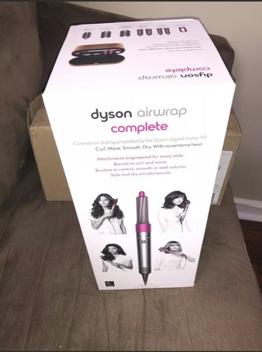 Dyson Airwrap Complete Styler pink Hair 