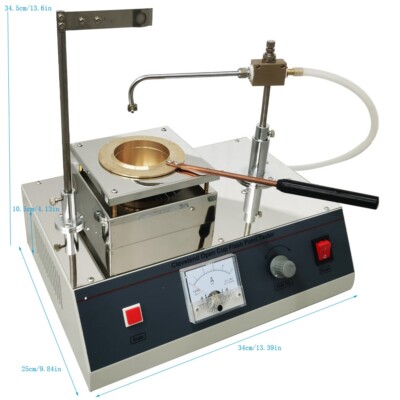 220V Cleveland Open-Cup Flash Point Tester Asphalt Paraffin Oil Open Cup Lab