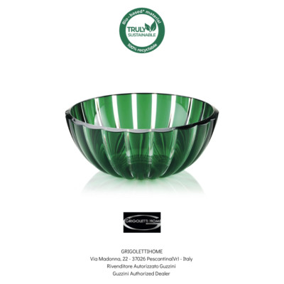 Guzzini - Dolce Vita Smeraldo - Behälter/Salatschüssel M Ø 20 CM - Einzelhändler