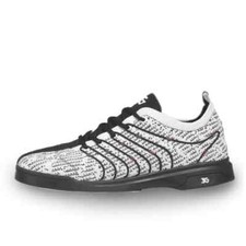 3G Ascent II White/Black Mens Right Handed Bowling Shoes