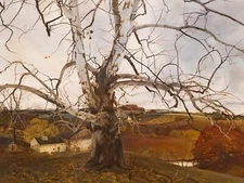 Andrew Wyeth: Pennsylvania Landscape 22x30 Archival Quality Fine Art Print