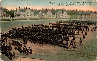 Ft. Oglethorpe, Chattanooga, Tenn, S. H. KRESS & Postcard