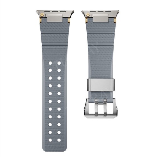 Cinturino Silicone per Apple Watch Ultra 2 49mm Serie 10 9 8 7 6 5 4 3 42mm 46mm - Foto 43 di 94