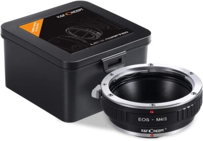 K&F Concept Lens Mount Adapter for Canon EOS Lens to Micro 4/3 MFT Cameras Body
