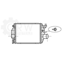 Prasco LadeluftküHler LuftgeküHlt Aluminium FüR Mercedes-Benz V-Klasse MS4357