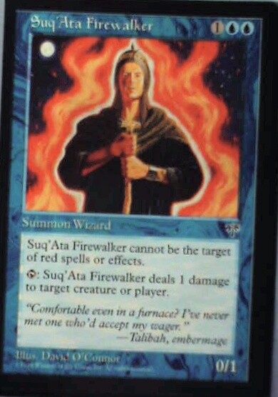 Suq'Ata Firewalker - Mirage: #94, Magic: The Gathering Nm R125