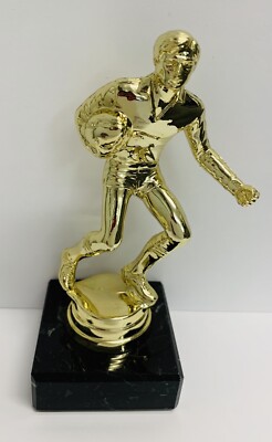 Neue Rugby-Trophäe auf Marmorbasis KOSTENLOSE GRAVUR