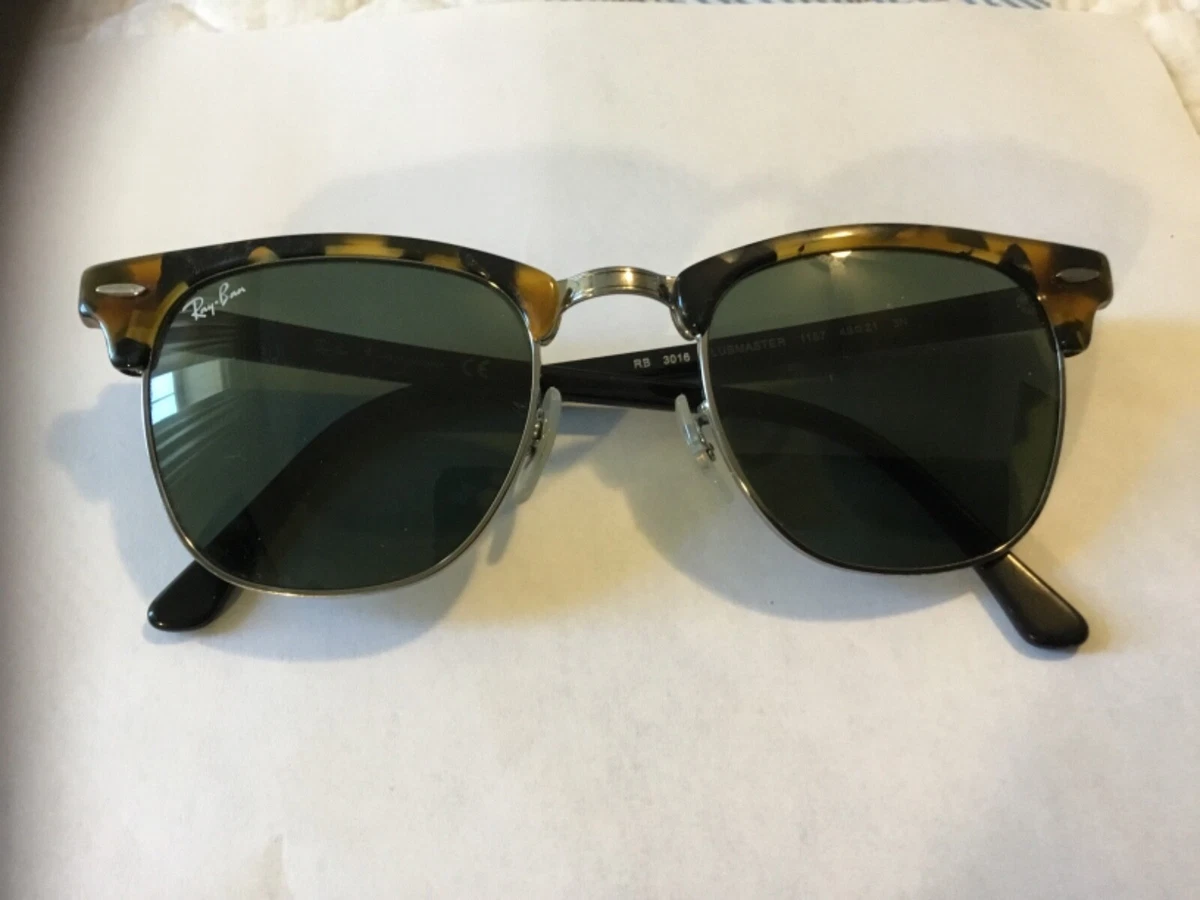 Ray Ban Clubmaster Classic Green Classic Polarized G-15 Sunglasses RB3016  901/58 - Simpson Advanced Chiropractic & Medical Center