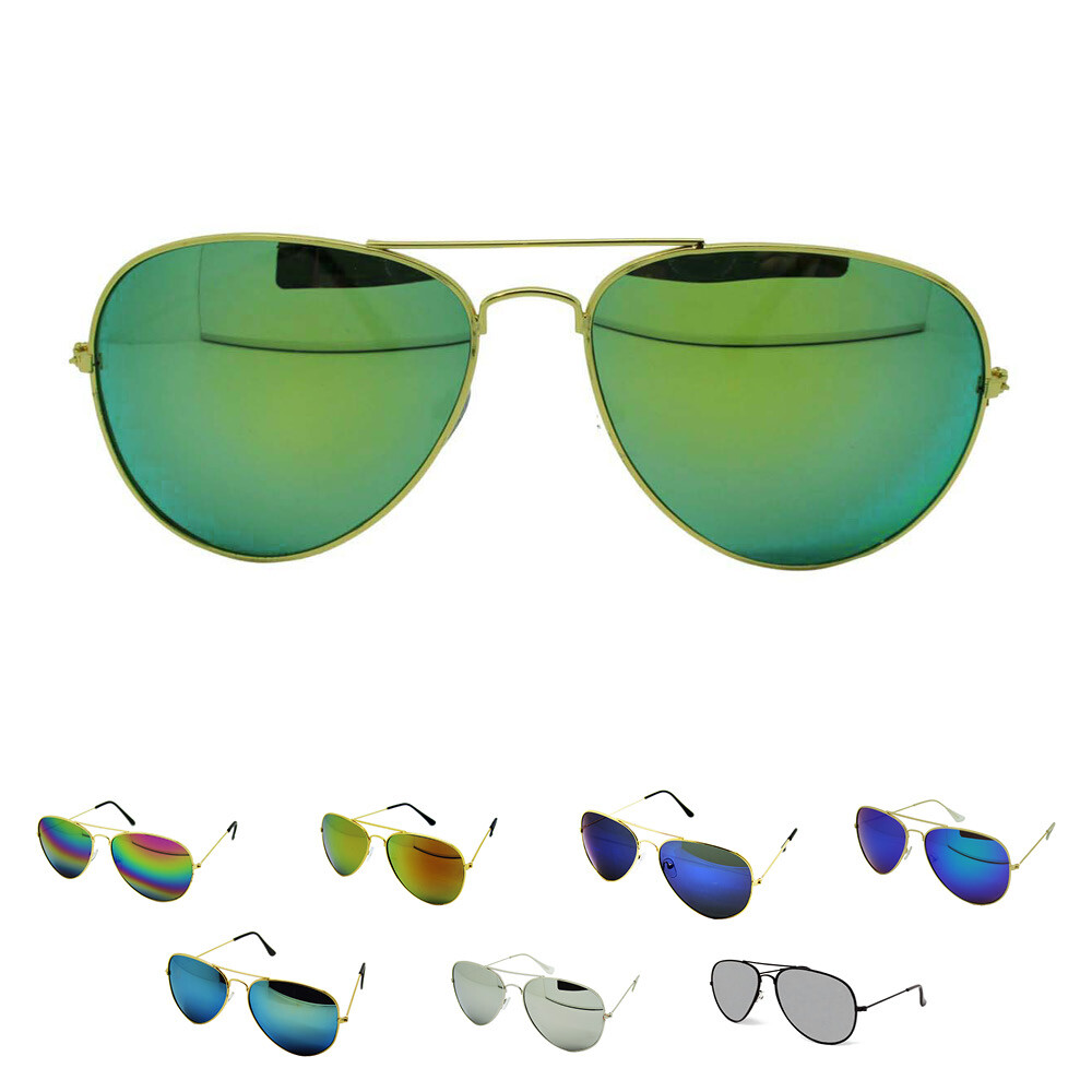 TOP GUN MAVERICK SUNGLASSES UNISEX 80s DESIGNER SHADES GLASSES For Lt