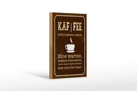 Holzschild Spruch 12X18 Cm Definition Von Kaffee Deko Schild