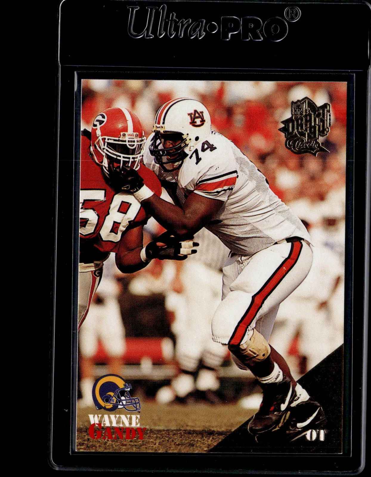 1994 Classic NFL Draft Gold #18 Wayne Gandy