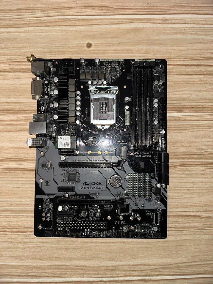 ASRock Z370 Pro4-ib socket 1151 8th gen | eBay ASRock Z370 Pro4-ib socket 1151 8th gen | eBay
