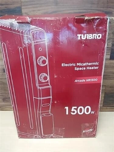 TURBRO Arcade HR1500 Electric Mica Space Heater 1500W | eBay