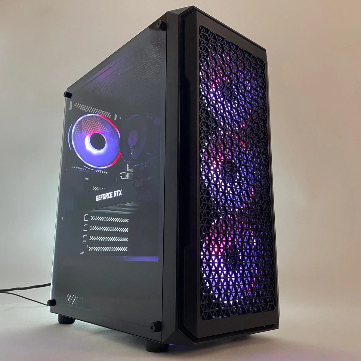 Custom Gaming PC Desktop Computer Intel i7 16GB 2TB 512GB SSD GeForce RTX 2060
